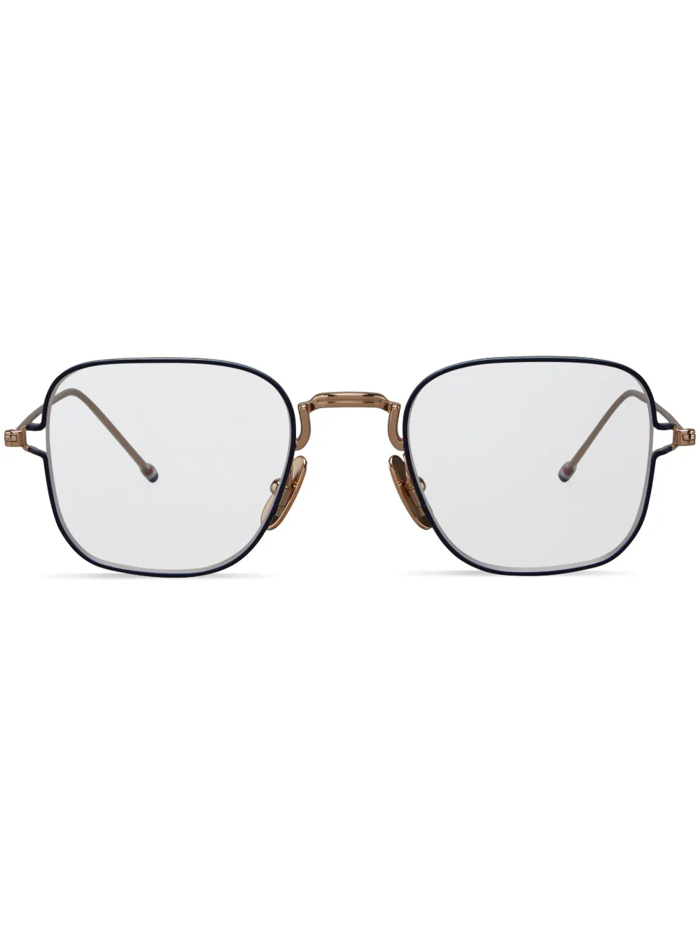 

Очки в квадратной оправе Thom Browne Eyewear, синий