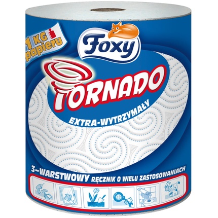 

Бумажные полотенца Foxy A1 3-слойные Tornado 6192 Ict