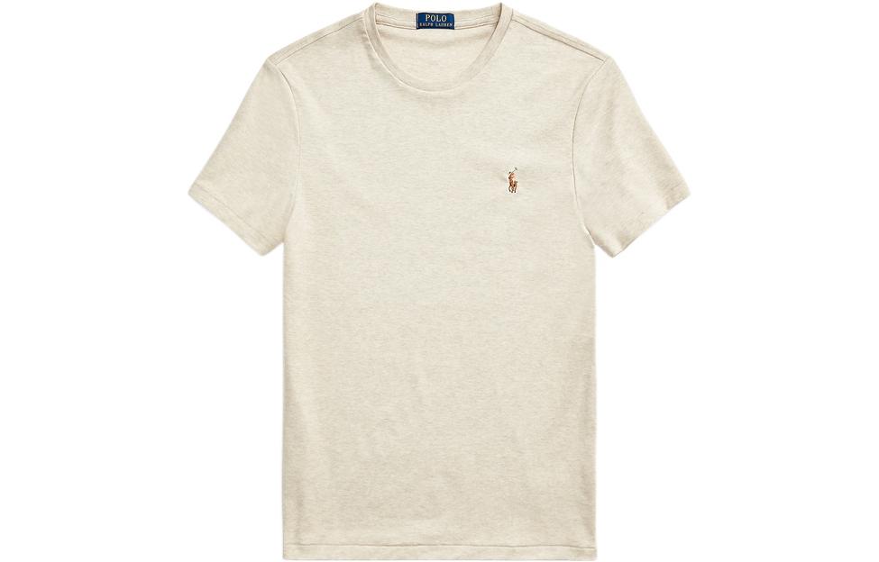 

Polo Ralph Lauren Футболка SS22 мужская бежево-желтая