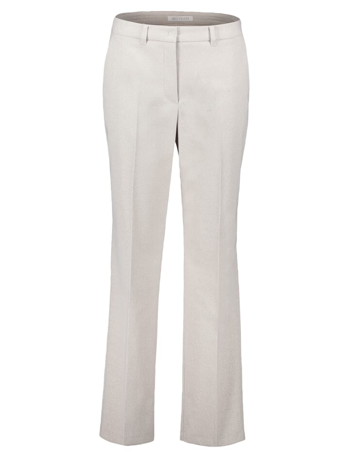 

Тканевые брюки BETTY & CO Anzughose im Glitzer-Look, бежевый