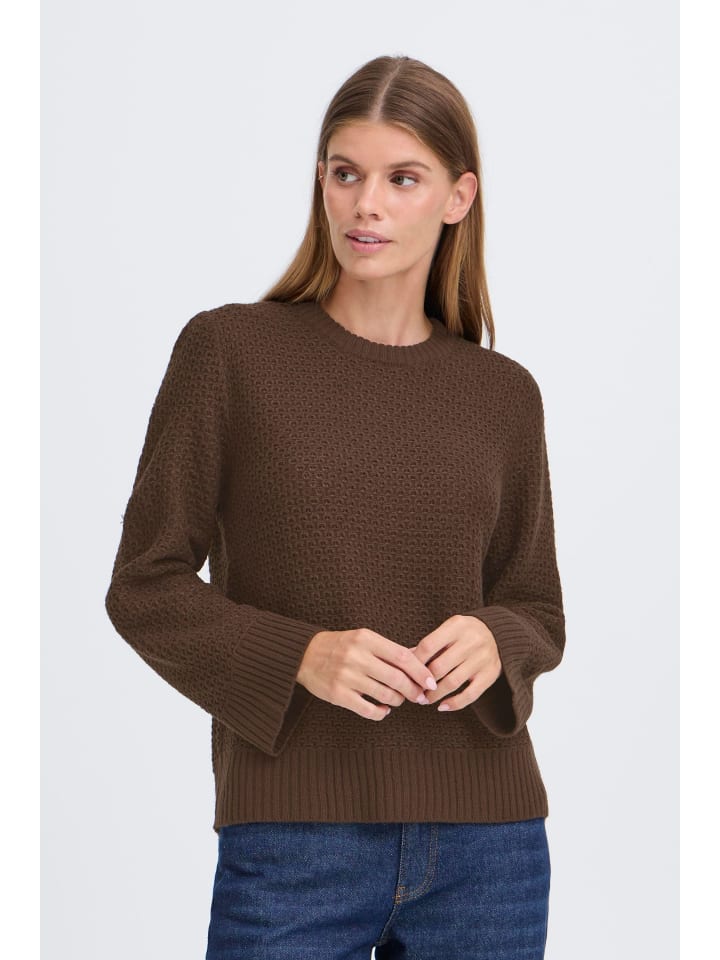 

Свитер Oxmo, коричневый