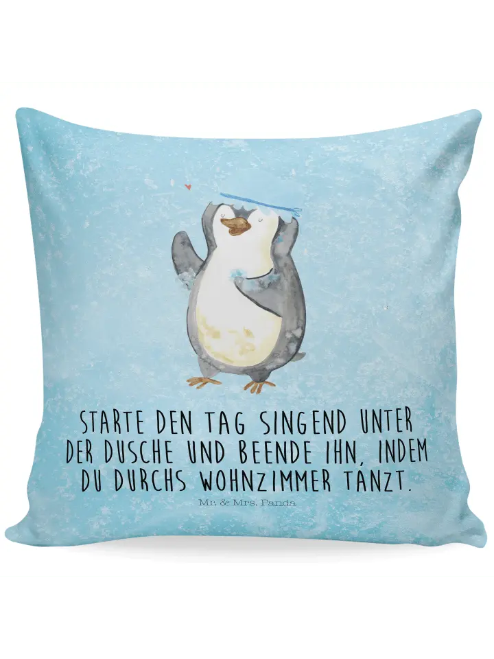 

Подушка Mr. & Mrs. Panda, цвет eisblau