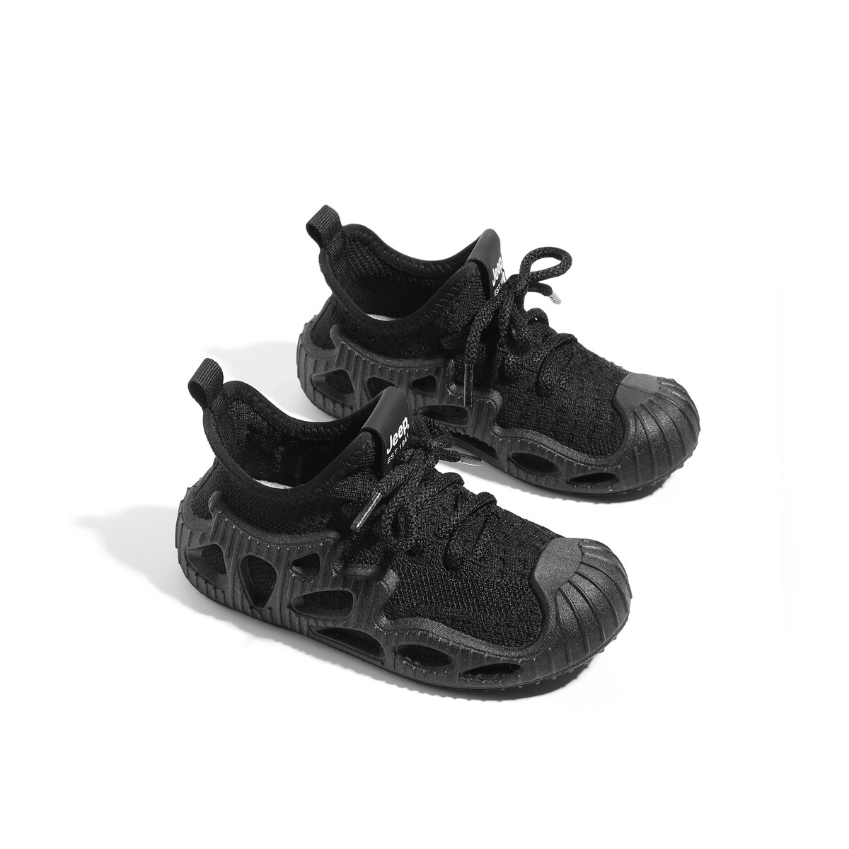 Кроссовки Jeep Kids Lifestyle Shoes Kids Low-top Gray, черный — фото 2