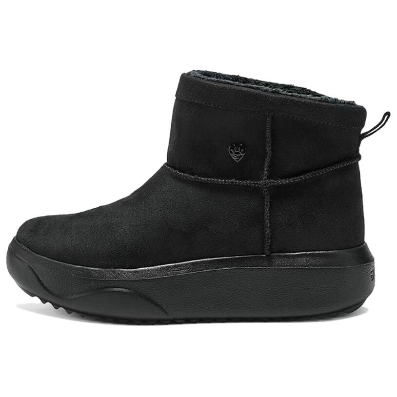 Ботинки женские Skechers Bob's Snow Boots на толстой подошве, черный