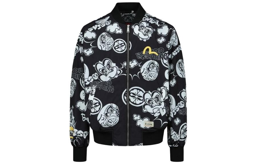 

Куртка мужская черная Evisu, черный