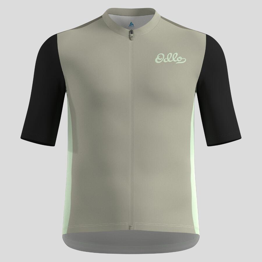 

Велосипедная майка Essentials с винтажным принтом на молнии ODLO