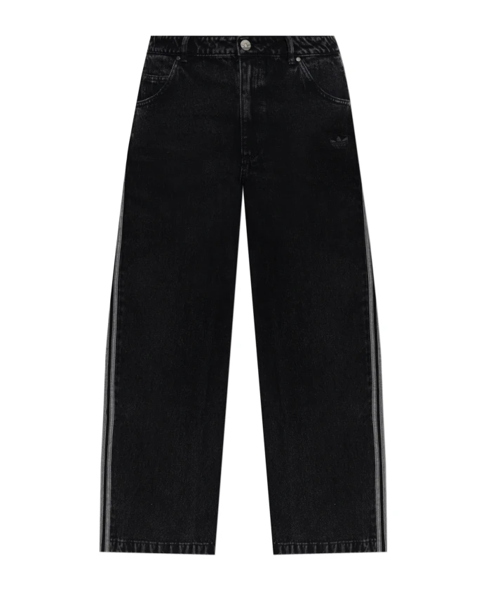 

Джинсы прямого кроя Adidas Originals, черный