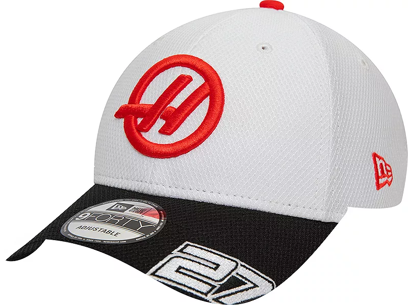 

Регулируемая кепка New Era для взрослых Haas Racing Nico Hulkenberg #27 9Forty