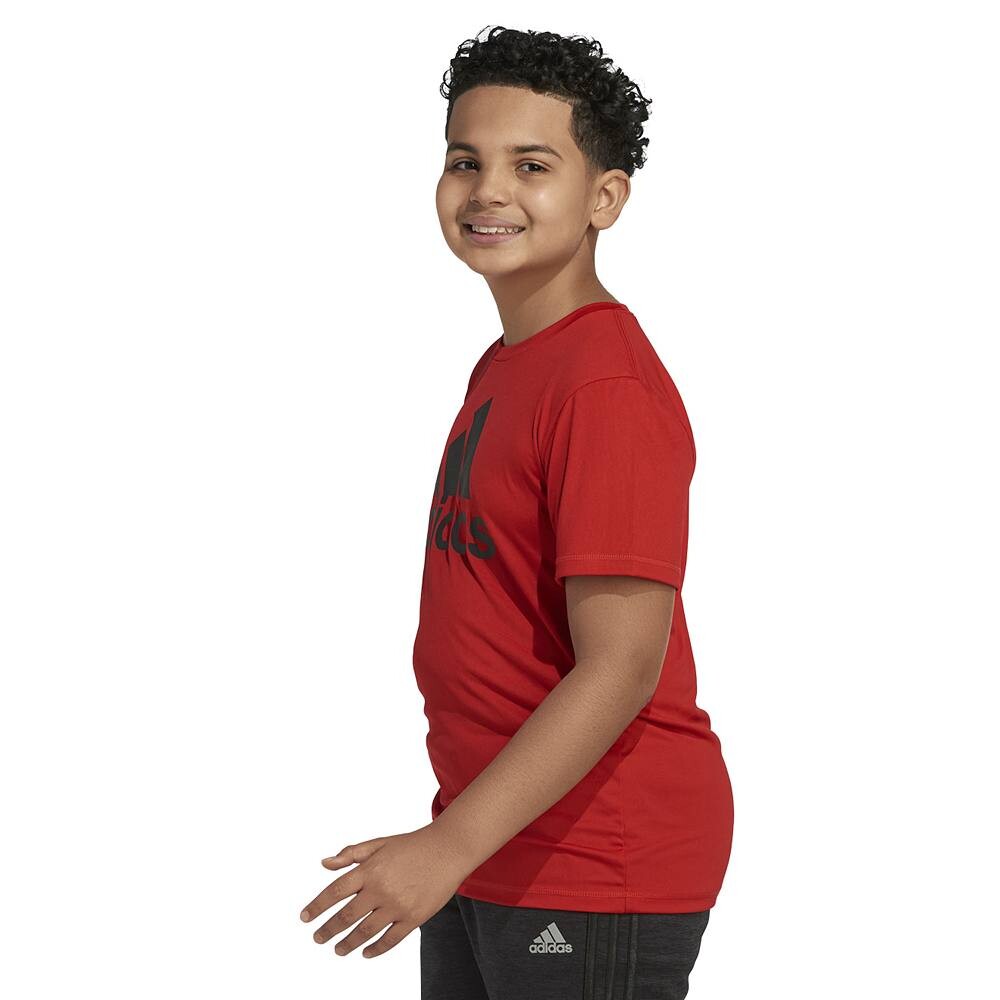 Футболка adidas с рисунком для мальчиков 8–20 лет Adidas, цвет Charcoal Gray — фото 4