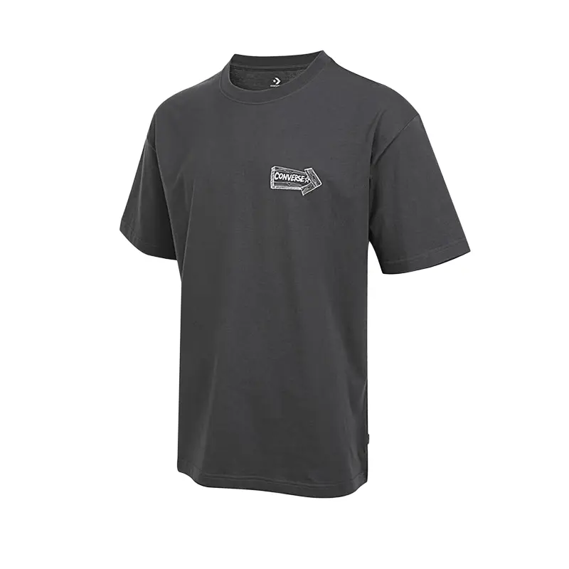 

Converse Футболка мужская черная, Черный, Converse Футболка мужская черная