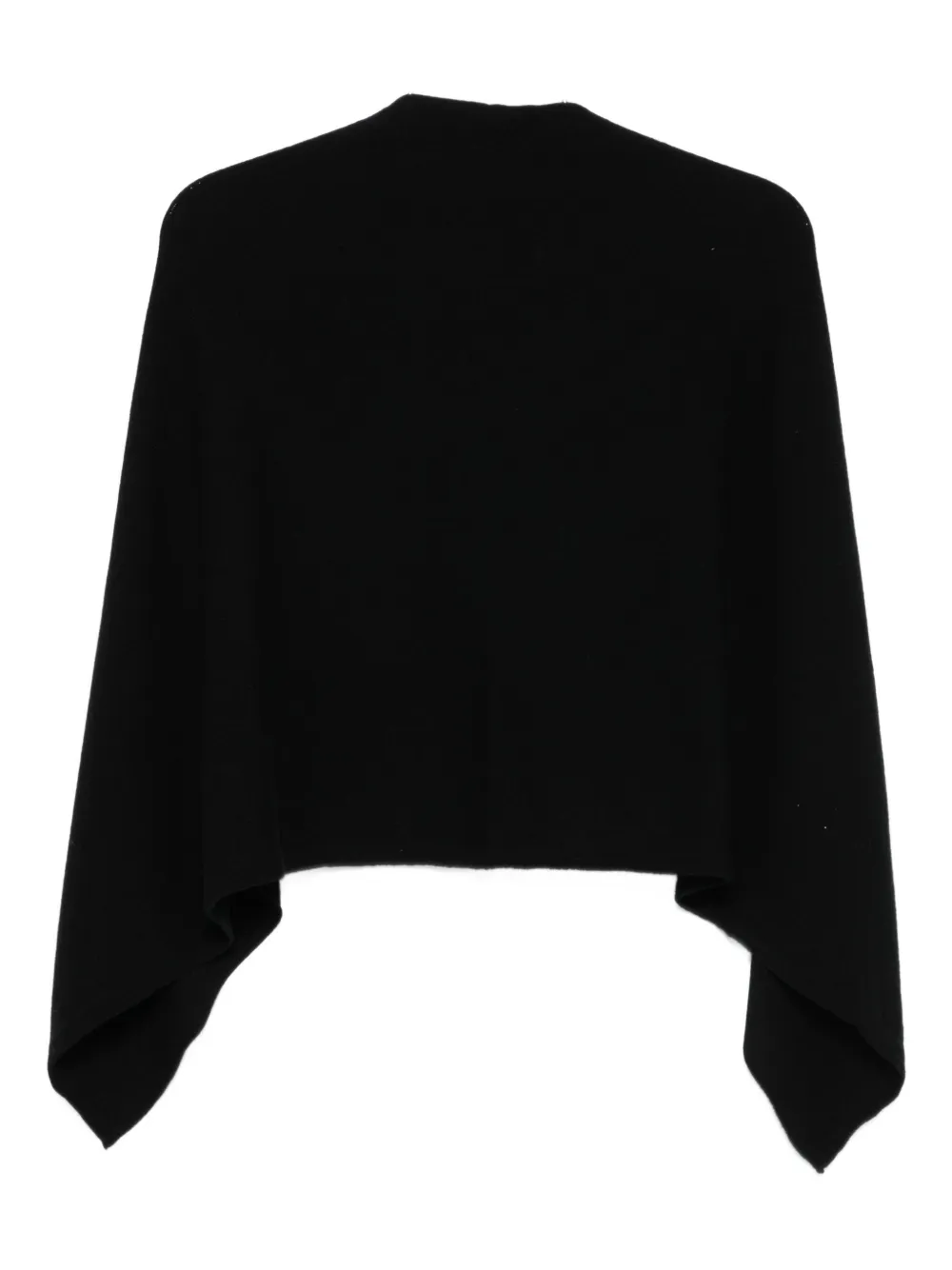 

Кашемировое пончо Eric Bompard, черный