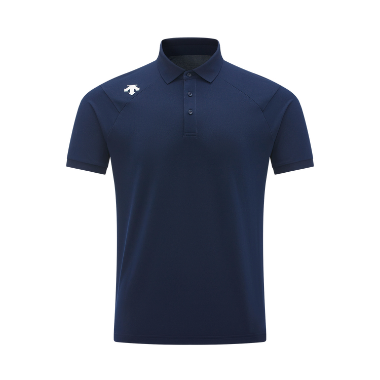 

Тренировочная поло для мужчин DESCENTE, темно-синий