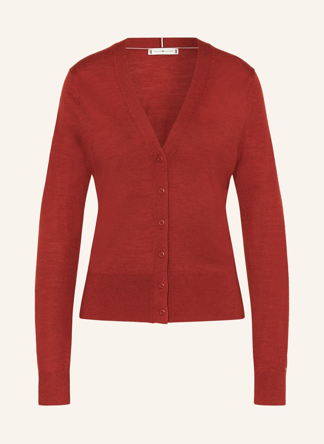 

Кардиган Tommy Hilfiger, красный