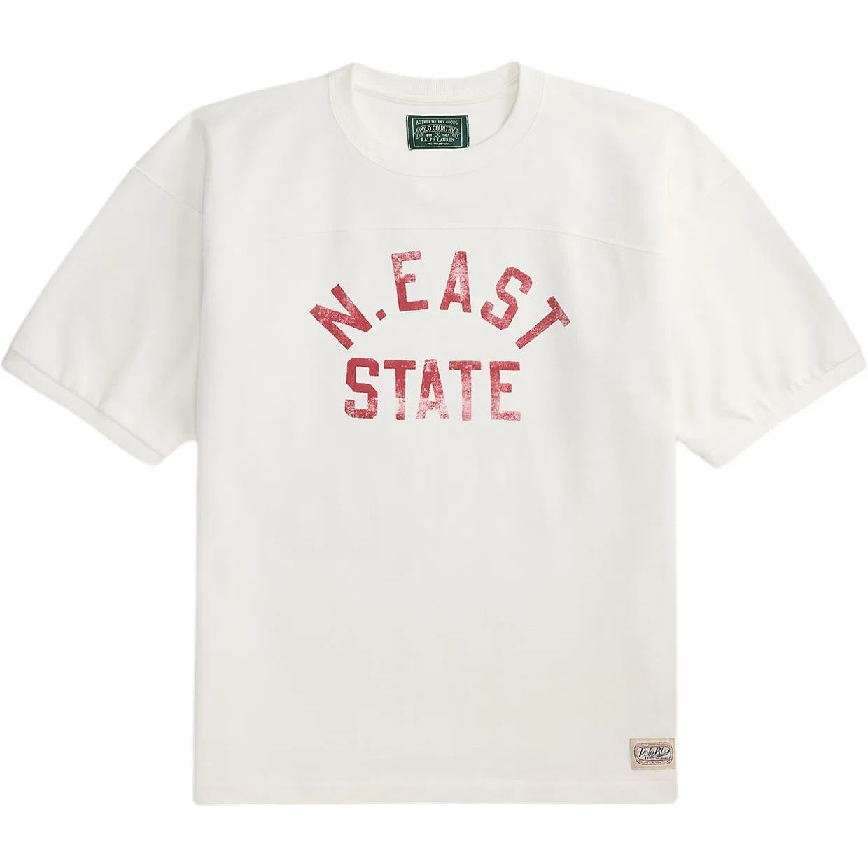Футболка Relaxed Fit Graphic T-Shirt Polo Ralph Lauren белая