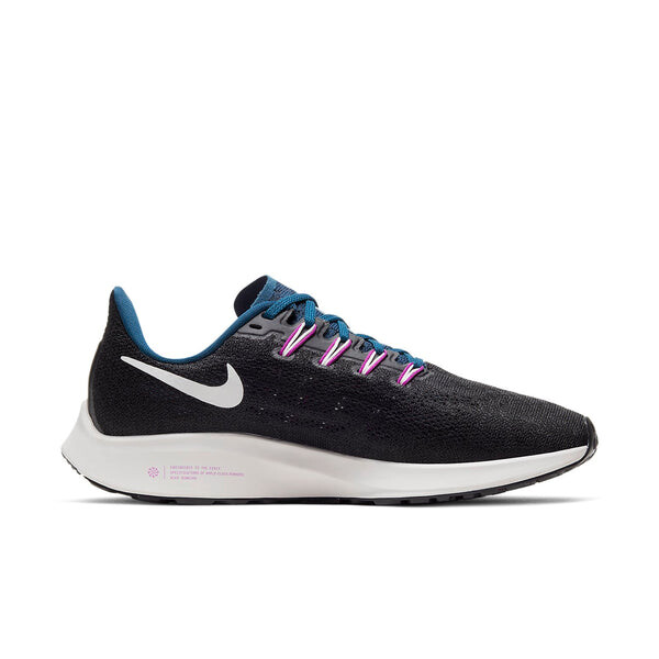Кроссовки air zoom pegasus 36 Nike, черный — фото 2
