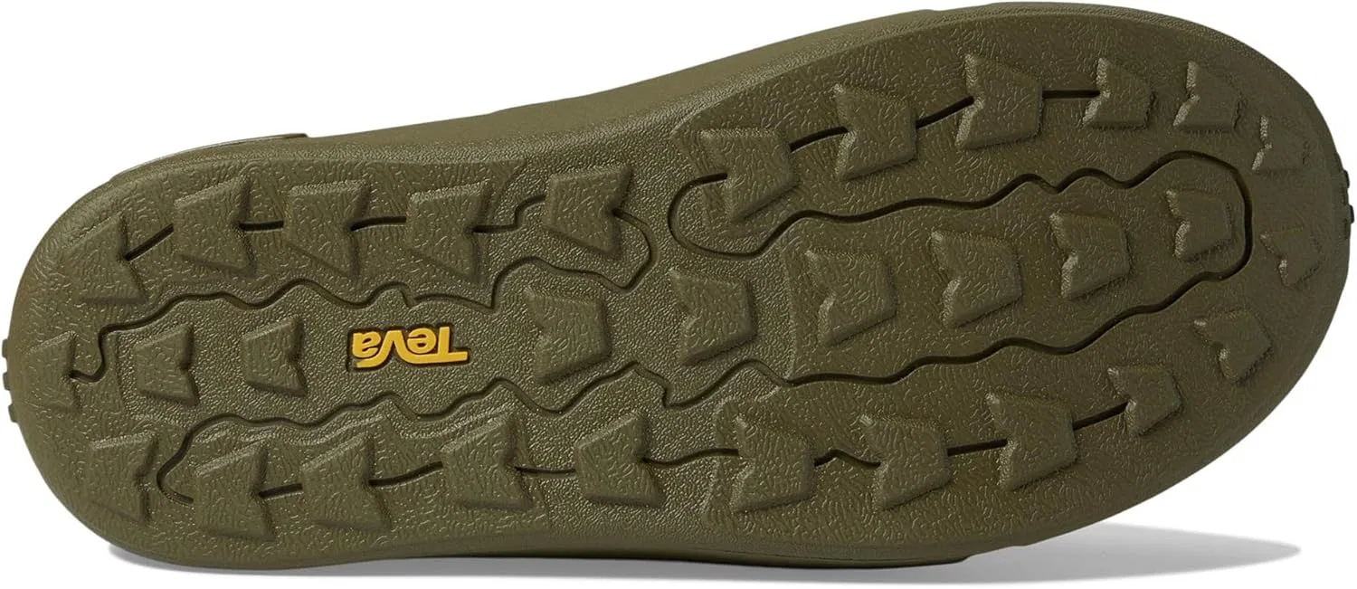 Кроссовки без шнуровки Teva унисекс Ultra-comf, оливковый — фото 3