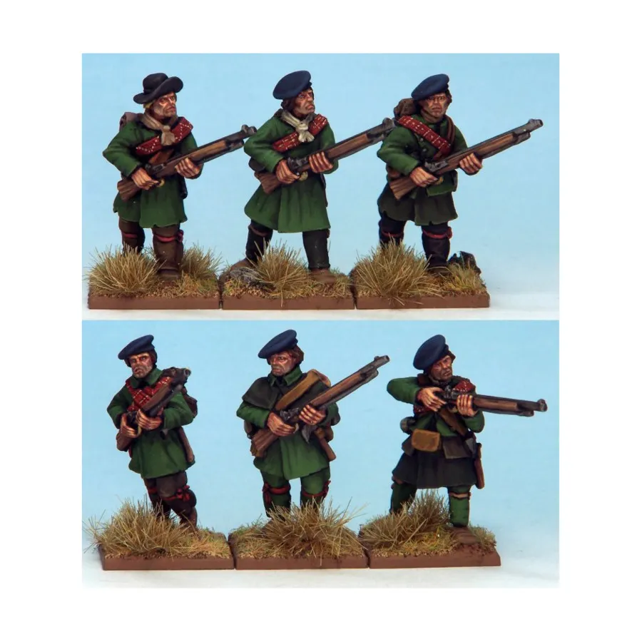 

Британские Рейнджерс №1, Muskets & Tomahawks - Core and Assorted (28mm)