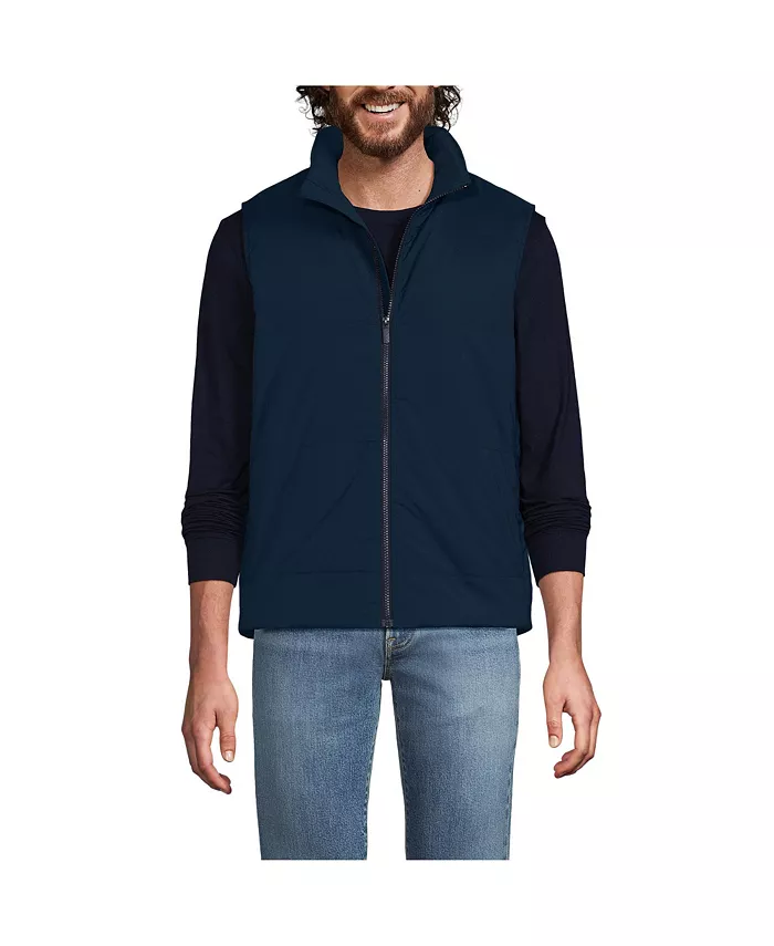

Мужская утепленная жилетка WanderFree Lands' End, синий