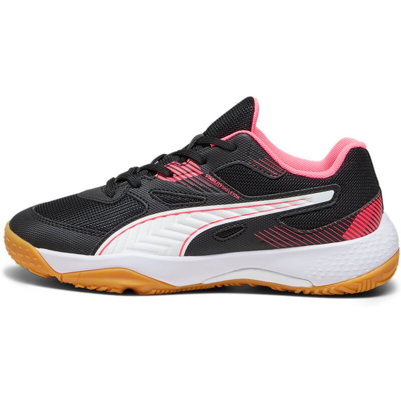 Кроссовки Solarflash Jr II Puma, цвет puma black-fire orchid-puma wh — фото 4