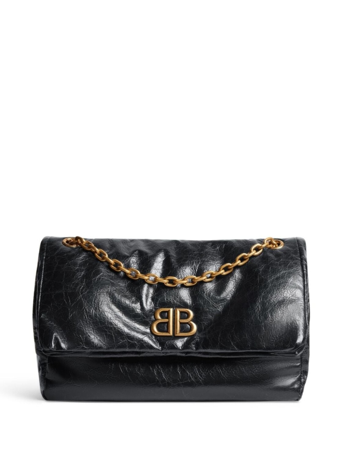 

Сумка на плечо Balenciaga Monaco с цепочкой, черный