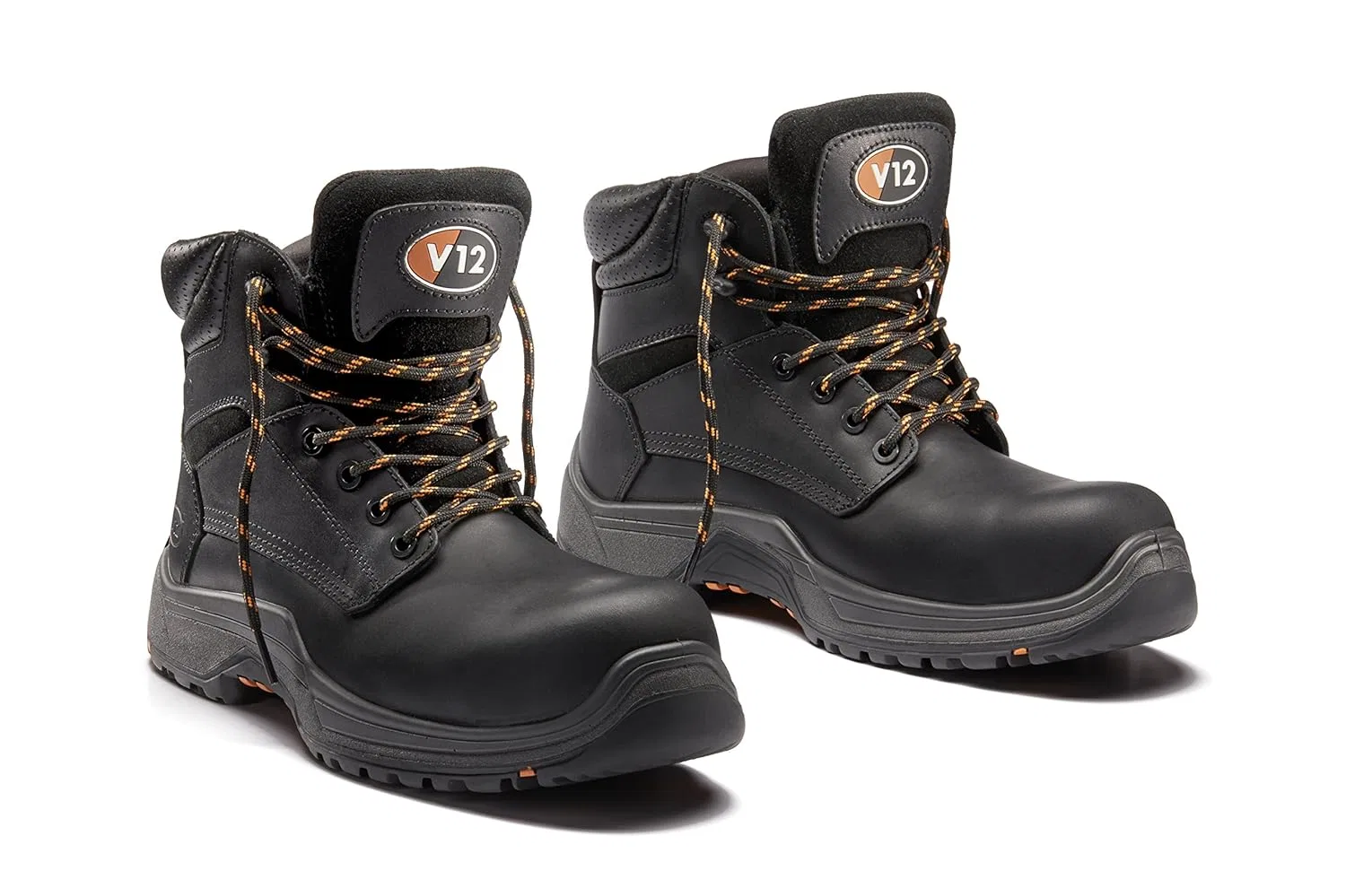 Защитные ботинки для дерби V12 Footwear VR600.01 Bison IGS, размер 9, черные — фото 4