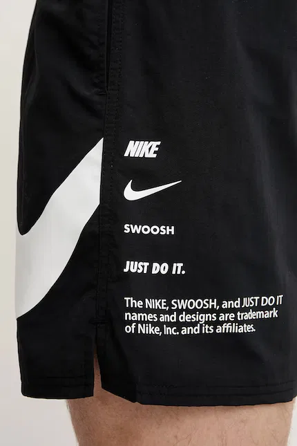 Плавки мужские с эластичным поясом Nike, черный — фото 3