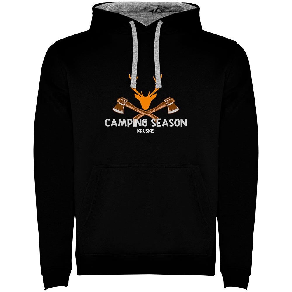 

Худи Kruskis Camping Season Two Colour, черный