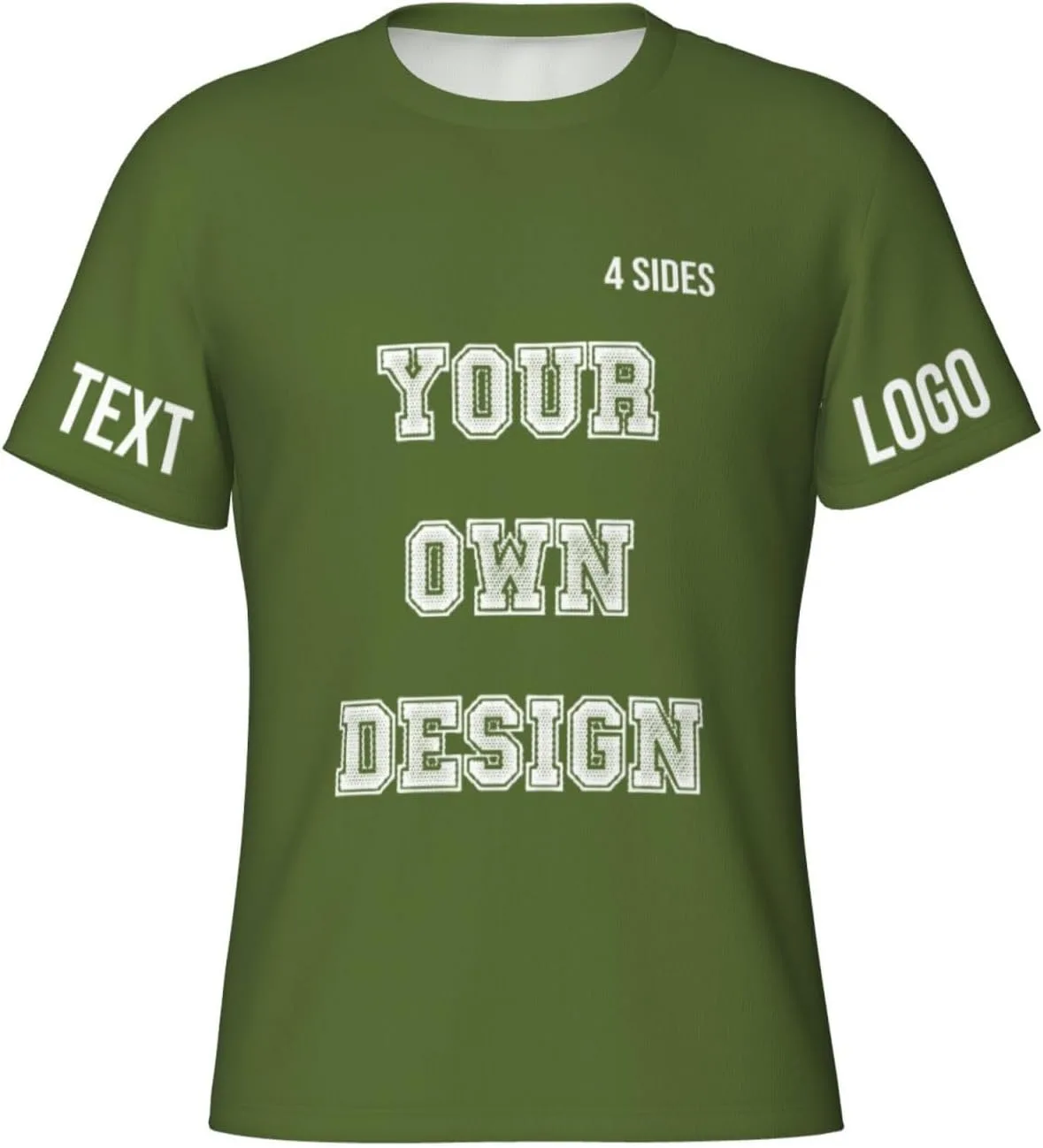 

Футболка с принтом и логотипом