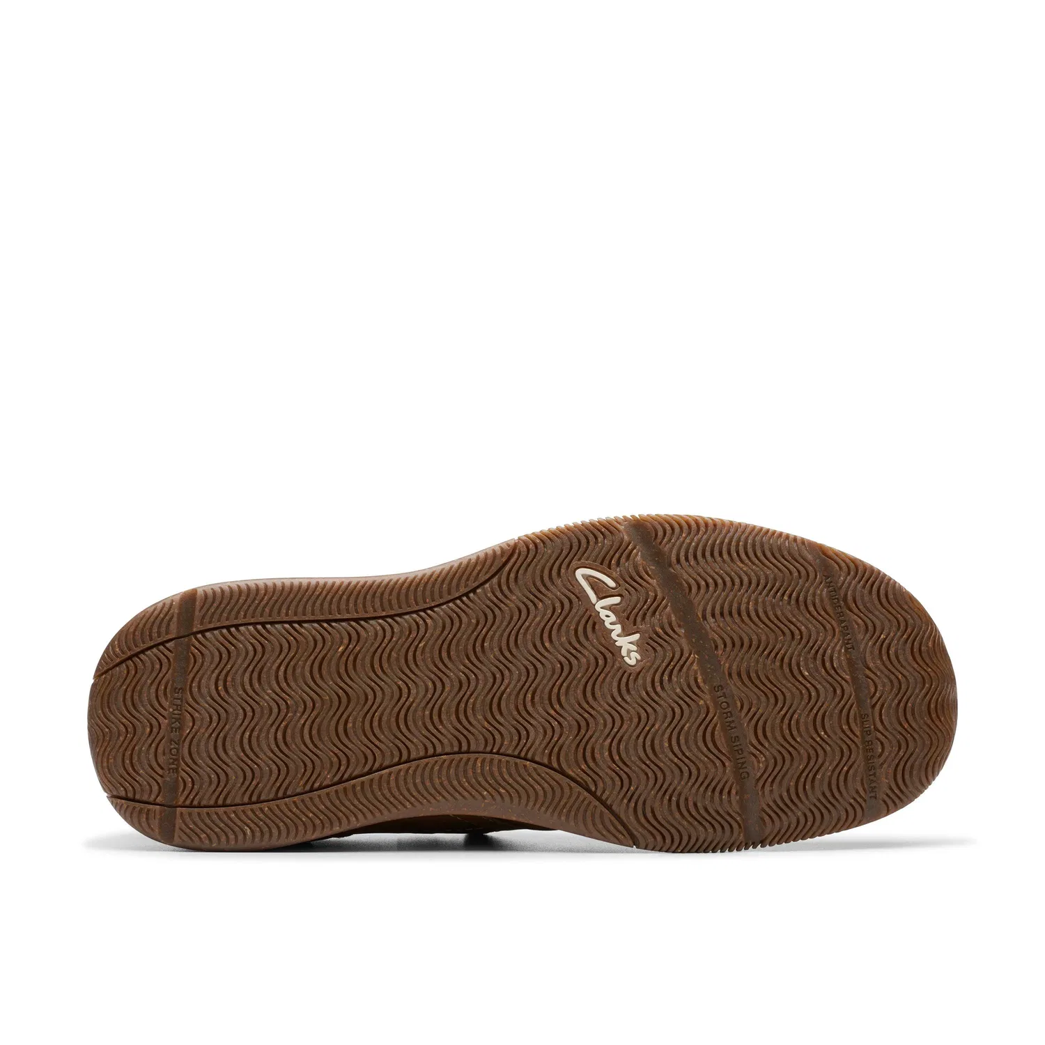 Туфли-лодочки на шнуровке Clarks из нубука, коричневый — фото 3