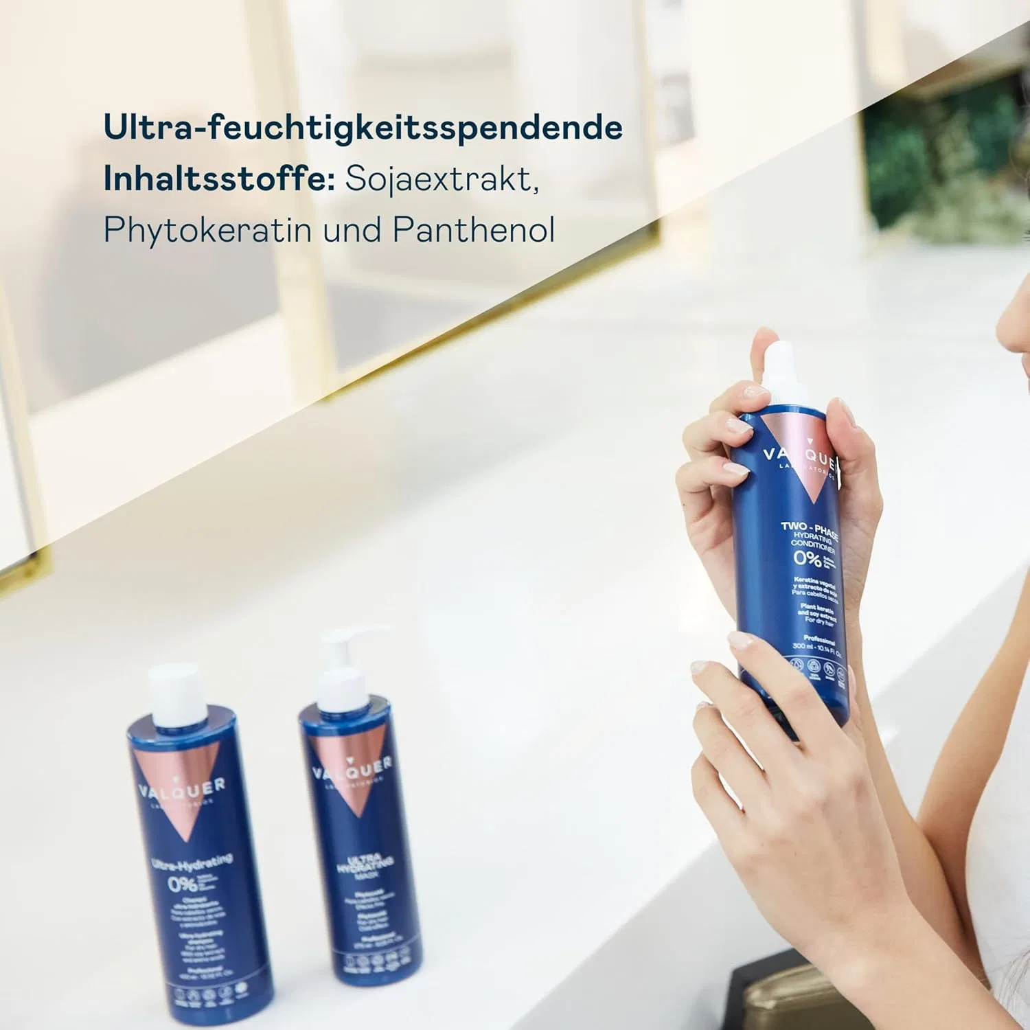 Набор для ухода за волосами «Ultra Moisturising Zero Pack» от Valquer Valquer Laboratorios — фото 3