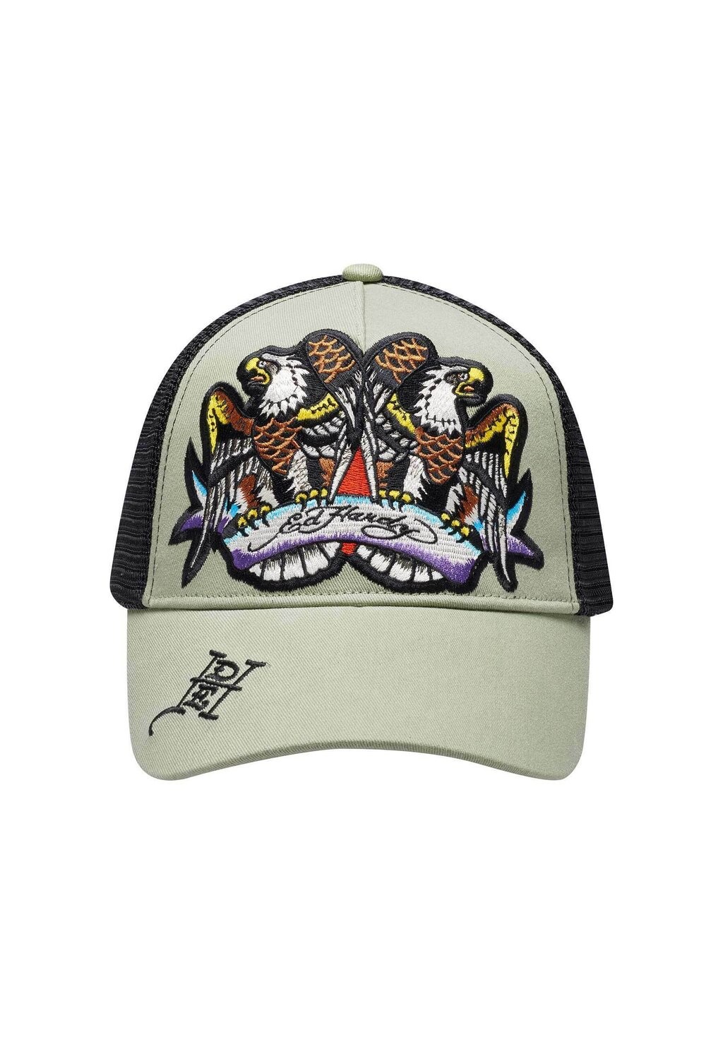 

Бейсболка EAGLE CRYSTAL ROCK FRONT UNISEX Ed Hardy, зеленый