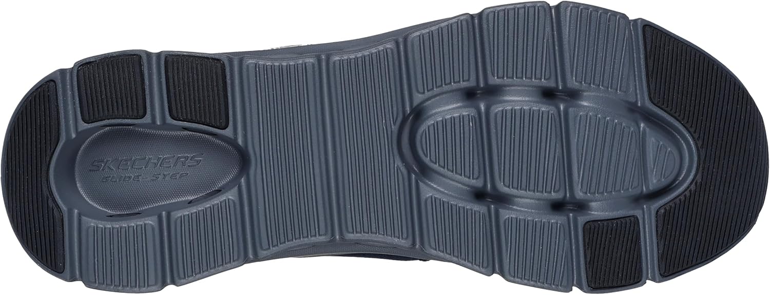 Мужские кроссовки Skechers Glide-Step Pro без шнурков, синий/угольный/темно-синий — фото 2