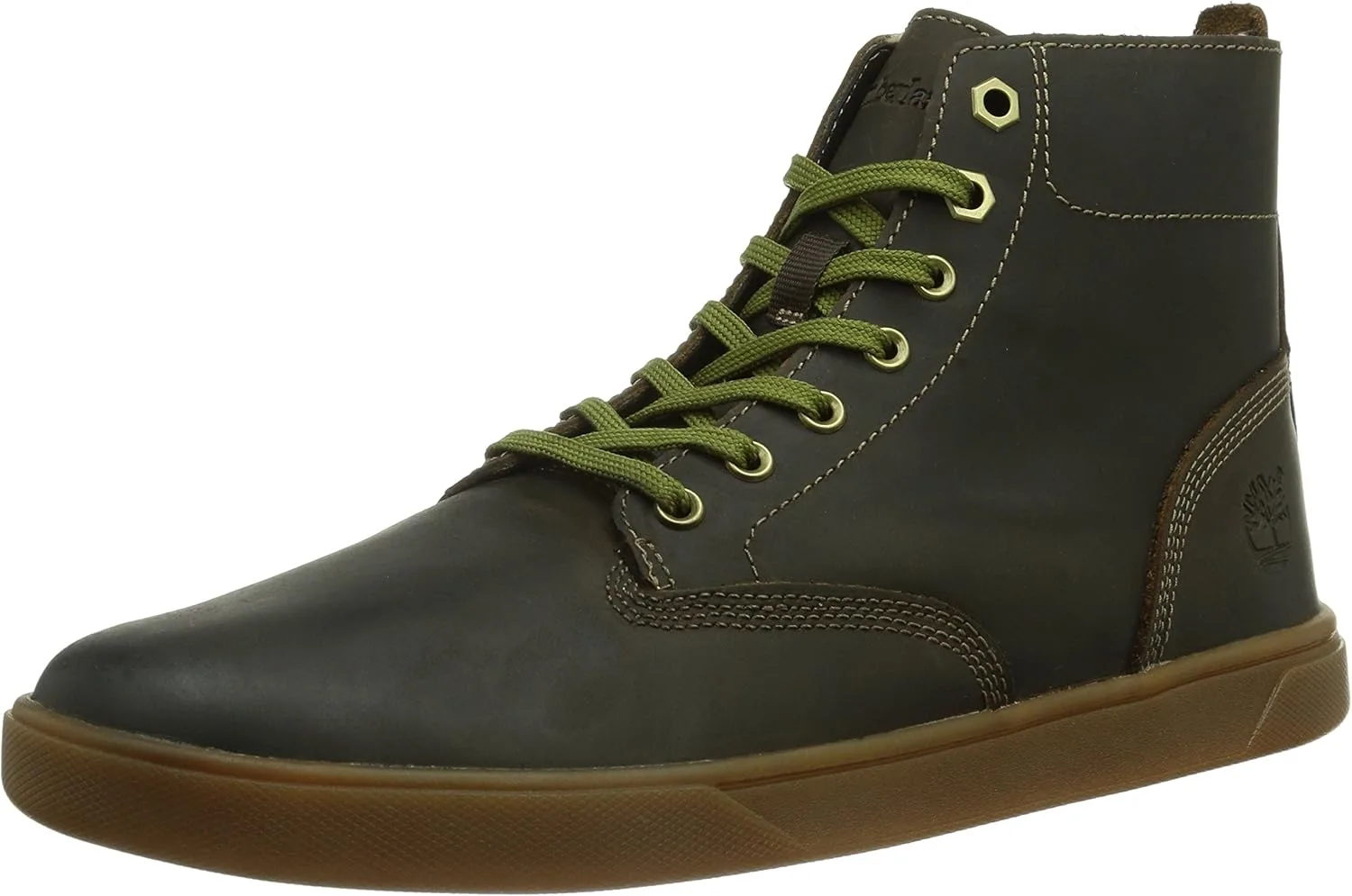 Ботинки Timberland Groveton FTB_EK Groveton с теплой подкладкой, мужские высокие кроссовки, темно-коричневый