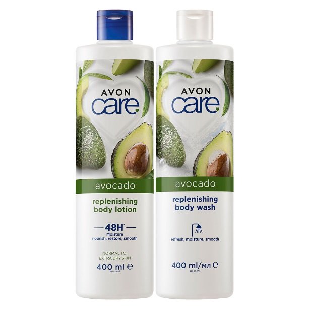 

Набор косметики Avon Care Avocado Avocado [молочко для умывания + бальзам]