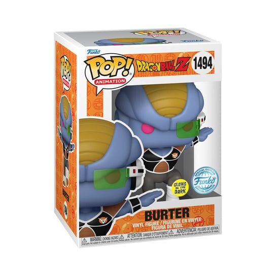 

Funko POP! Аниме, коллекционная фигурка, Dragon Ball, Burter, Glow