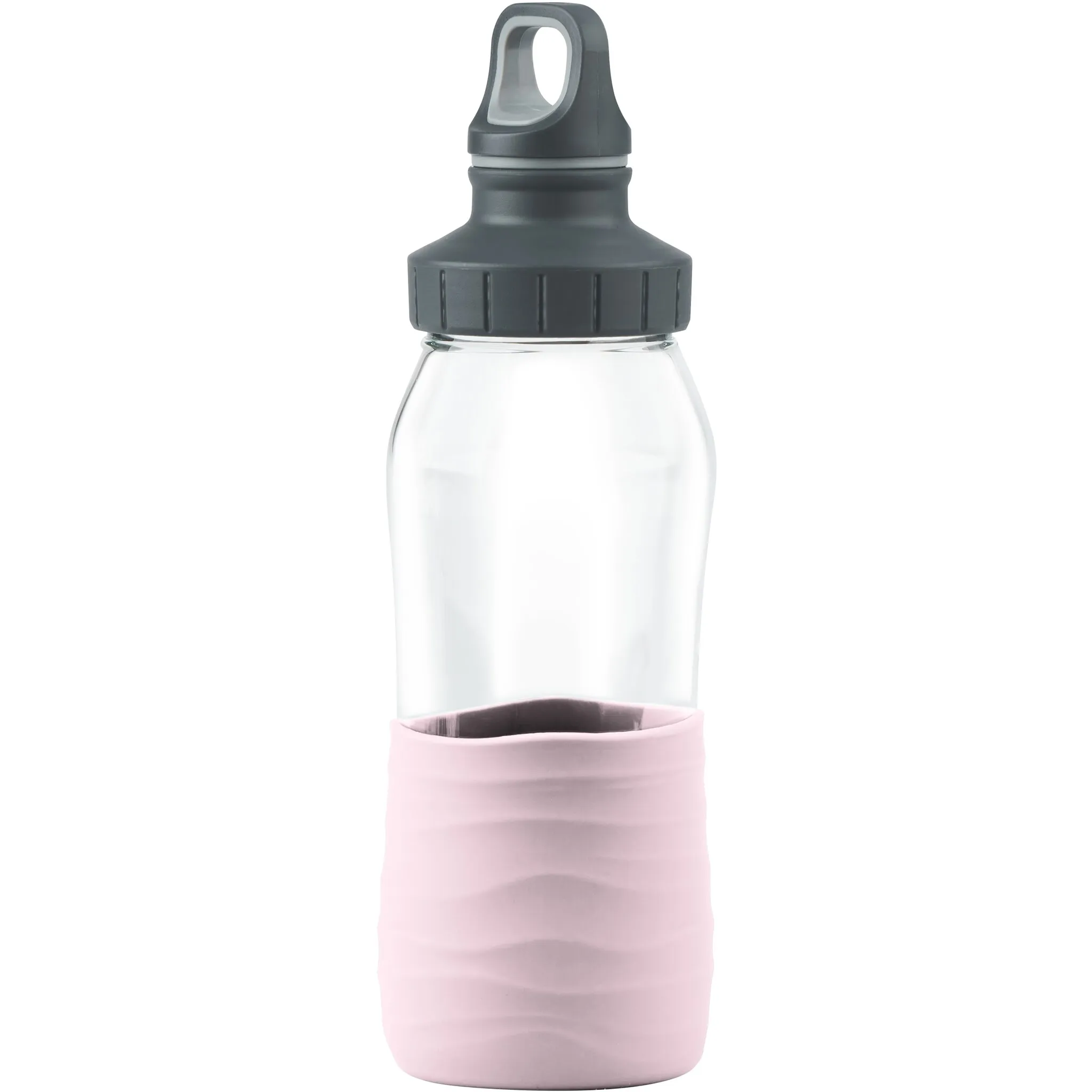 

Бутылка Emsa «Drink2Go», (1 шт.), завинчивающаяся крышка, герметичная/гигиеничная/чистая, силиконовый рукав, 500 мл, цвет Puder Rosa
