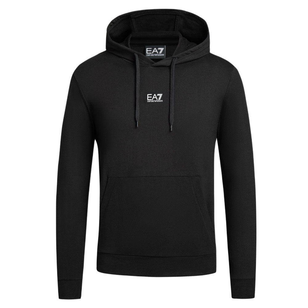 Толстовка Ea7 из стрейч-хлопка EMPORIO ARMANI, черный — фото 3