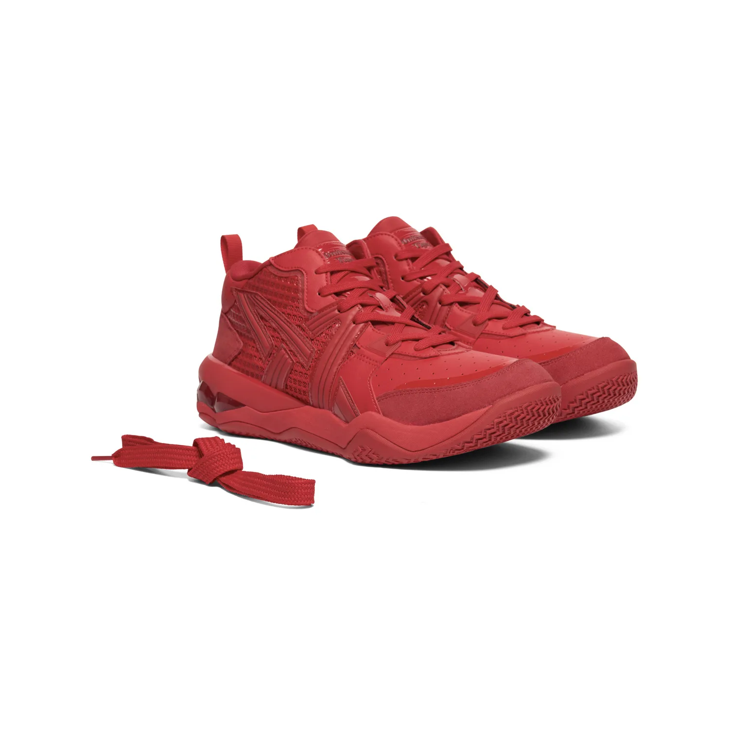 Onitsuka Tiger Tigcourt Mid top Casual Shoes Unisex Red — фото 4
