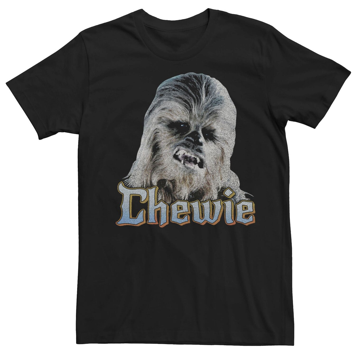 

Мужская футболка Chewie Dark Portrait с изображением Звездных войн Licensed Character
