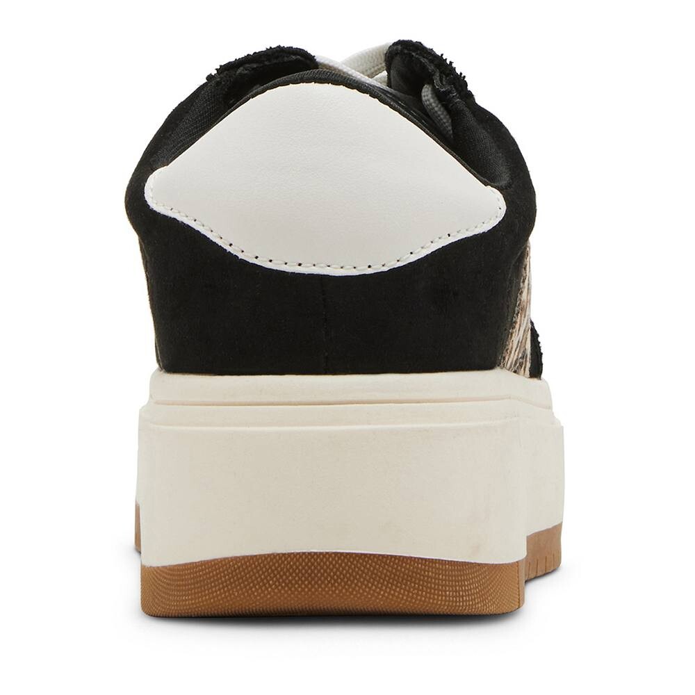 Женские кроссовки Madden Girl Navida на платформе, цвет White Black — фото 4