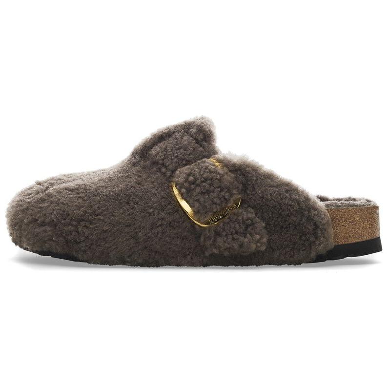 Мюли женские с закрытым носком женские Birkenstock, коричневый
