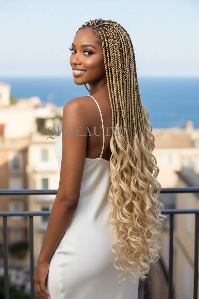 Накладные волосы «Spiral French Curl» от Cherish, платиновый блонд, 55.9 см, 3 шт. Cherish — фото 3