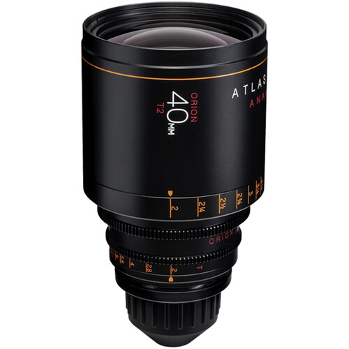

Анаморфотный объектив Atlas Lens Co. Orion 40 мм T2 2x с фиксированным фокусным расстоянием (крепление PL, ножки)