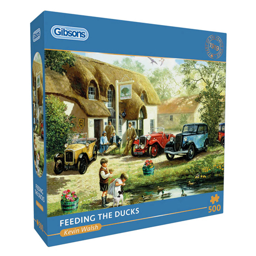 

Пазлы Gibsons – Feeding The Ducks – 500 Piece Jigsaw Puzzle