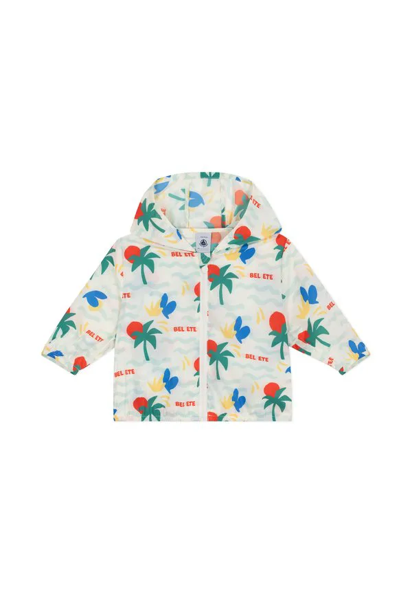 Водонепроницаемая куртка cire coupe vent Petit Bateau, Milk Multico