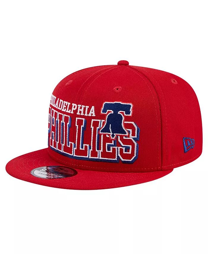 

Мужская красная бейсболка Philadelphia Phillies Game Day Bold 9FIFTY Snapback New Era, красный