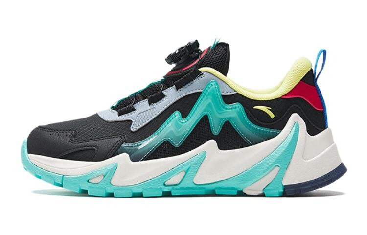 

Детские кроссовки GS Low-top черные/зеленые Anta Kids, черный/зеленый
