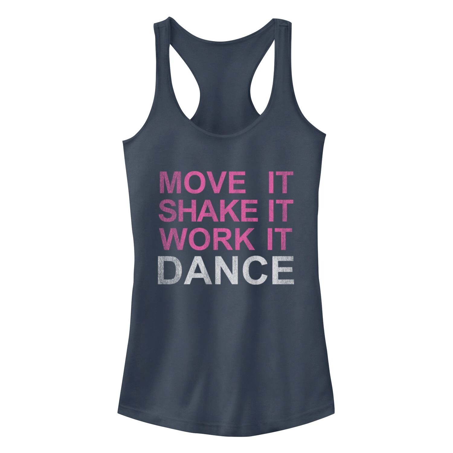 

Подтягивания для юниоров. Майка Move It Shake It Work It Racerback.