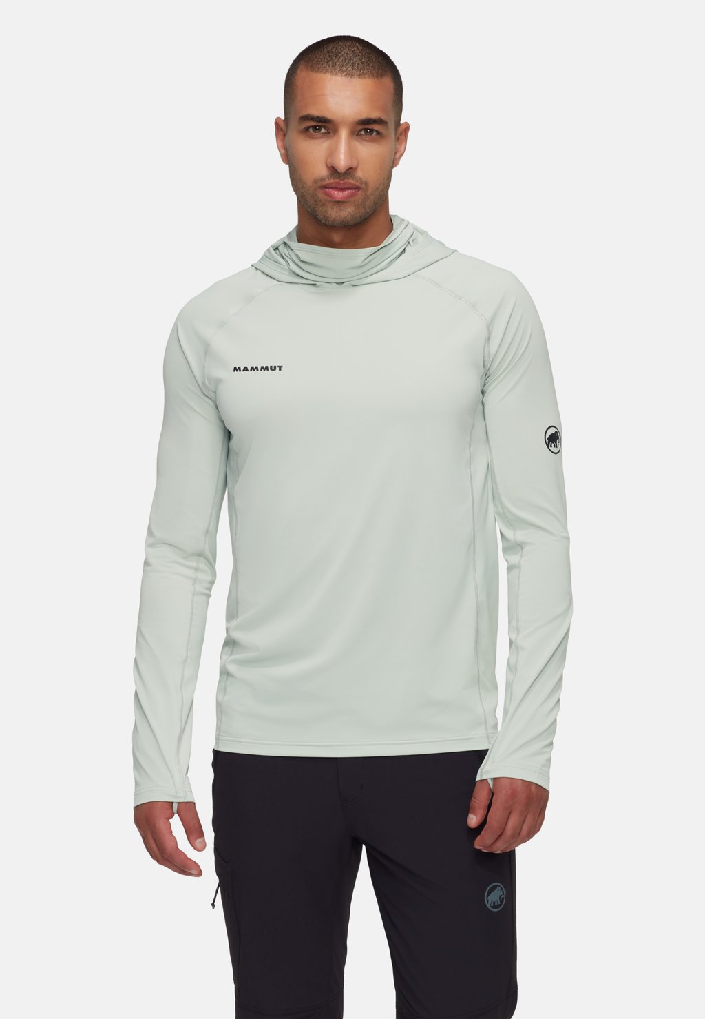 

Футболка с длинным рукавом Mammut, зеленый