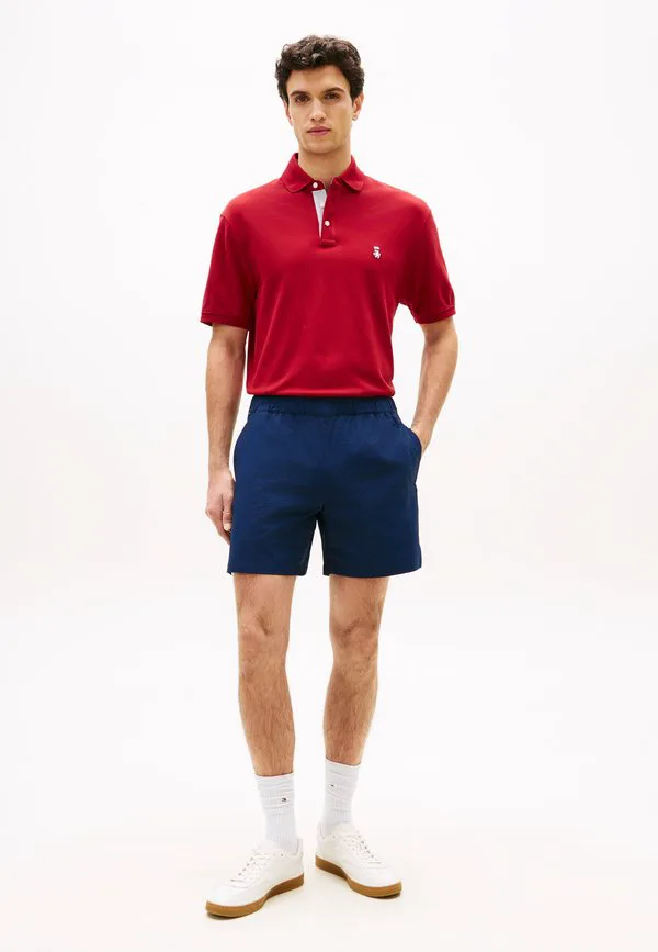 Шорты из высококачественной жатой ткани dover Tommy Hilfiger, Carbon Navy/Black — фото 2